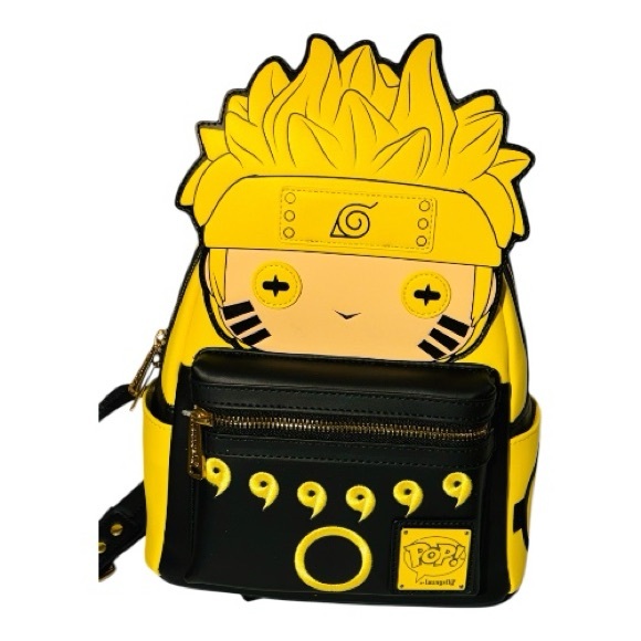 Loungefly POP! Naruto Six Paths Sage Mini Backpack bag purse